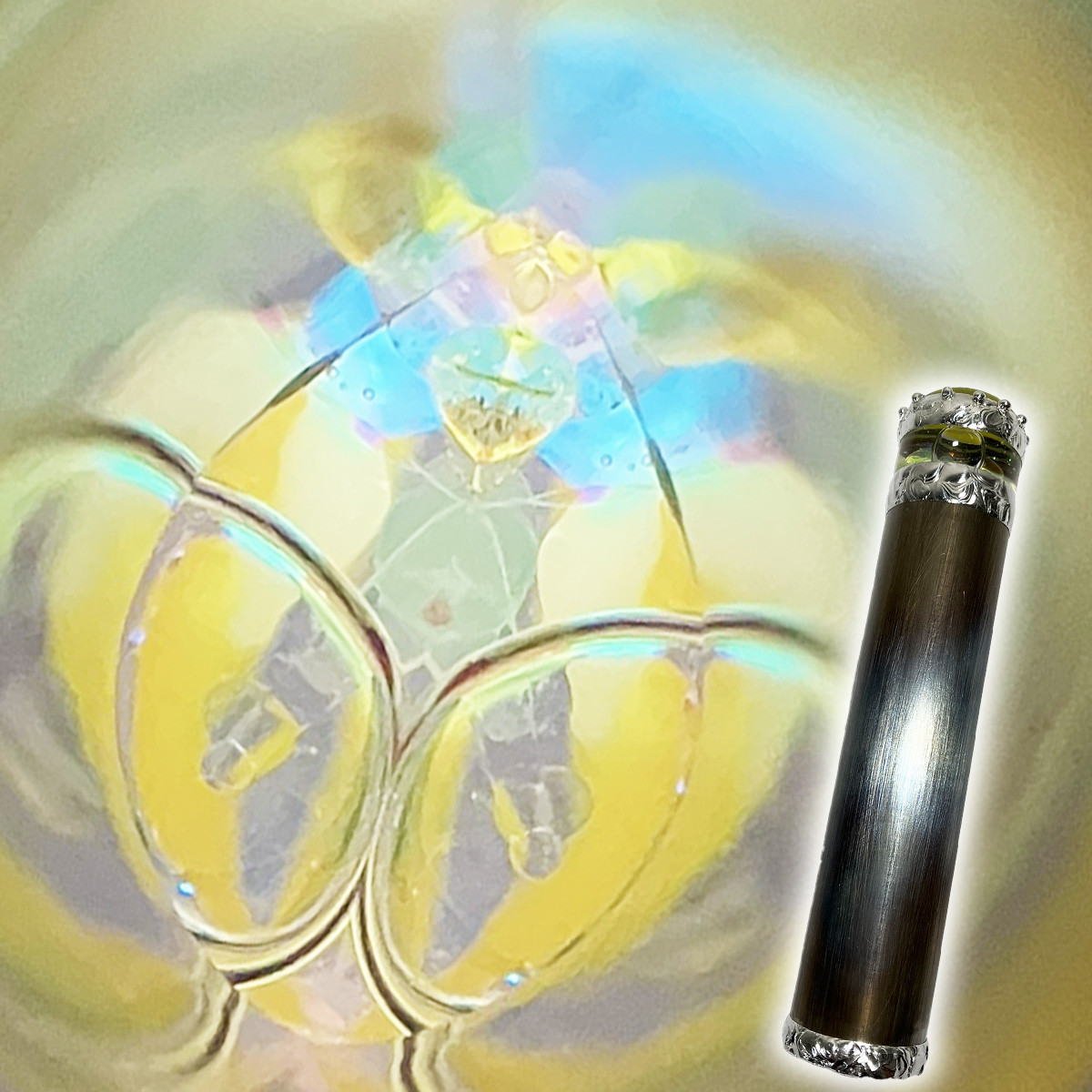 オイル万華鏡 虹万華鏡 レインボー万華鏡 mk-rainbow【誕生日】【クリスマス】【ギフト】【お祝い】