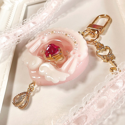 リリカルbaby◇ハートシェイカー シャカシャカキーホルダー ゆめ