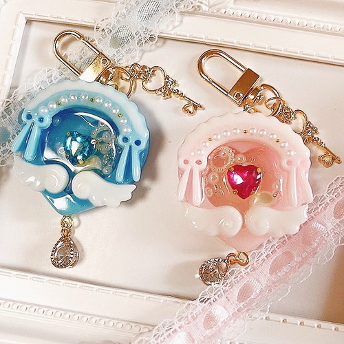 もかママ(*´꒳`*) シャカシャカキーホルダー　ハンドメイド MY mama シリコンモールド シャカシャカ 9種 透明シート 3枚付き