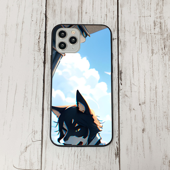 iphoneケース3-2-41 iphone 強化ガラス 犬・いぬ・ワンちゃん 箱9 かわいい アイフォン iface 1枚目の画像