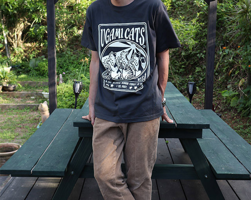 UGAMI CAT 3ネコ Tシャツ 琉球ぴらす 通販 16183112｜Creema
