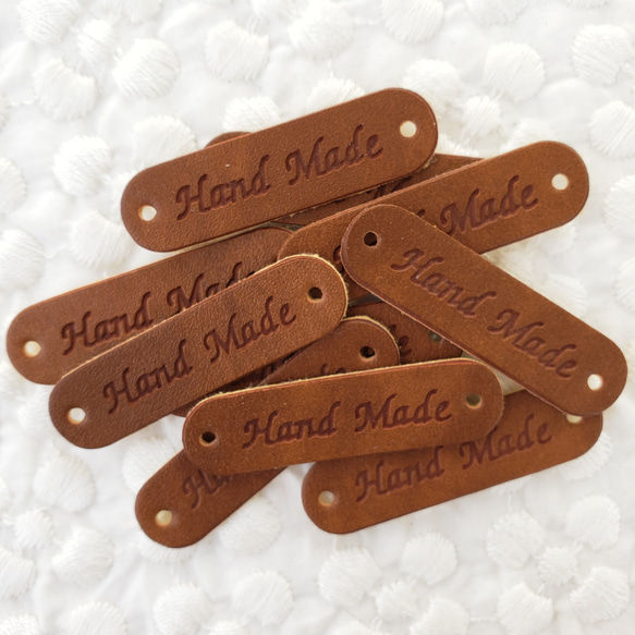 No.530 リクエストタグ 染色タグ ハートタグ 革タグ ハンドメイド No