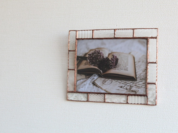 【壁掛け用／卓上用】フォトフレーム（クリア×クリア） 4枚目の画像