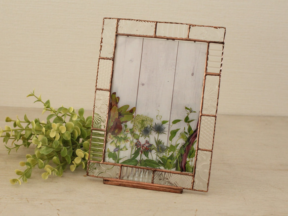 【壁掛け用／卓上用】フォトフレーム（クリア×クリア） 2枚目の画像