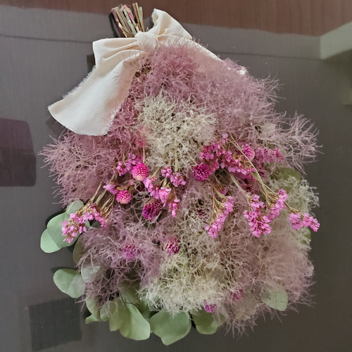 スモークツリーのスワッグ⤵️値下げ スワッグ GREEN ROSE 通販