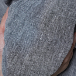 [wafu] 亞麻外套，永恆的青年布罩/灰色 h002d-gry1 第20張的照片