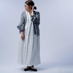 [wafu] 亞麻外套，永恆的青年布罩/灰色 h002d-gry1 第11張的照片