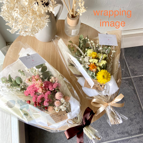 15.自家栽培ドライフラワー含む しめ縄しめ飾り プリザーブド スワッグ