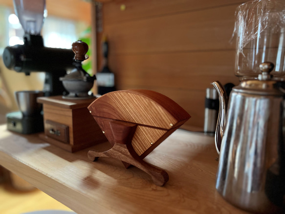 コーヒーフィルターケースⅠ ドリップスタンド・コーヒー