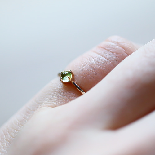 モルダバイト　ヒーリングストーン　 k10リング　13号 モルダバイトヒーリングストーン k10リング13号