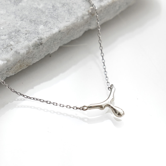 <Tropfen> "about to fall" Necklace / SV925 ≪送料無料≫ 4枚目の画像