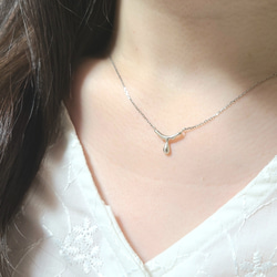 <Tropfen> "about to fall" Necklace / SV925 ≪送料無料≫ 1枚目の画像