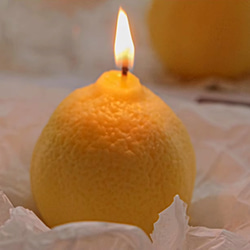レモン蠟燭 アロマキャンドル 特別な香り ストレス解消 少女 アロマ シミュレーション 6枚目の画像