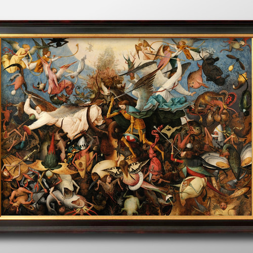 12705 ポスター 絵画 A3サイズ『ピーテル・ブリューゲル』アート