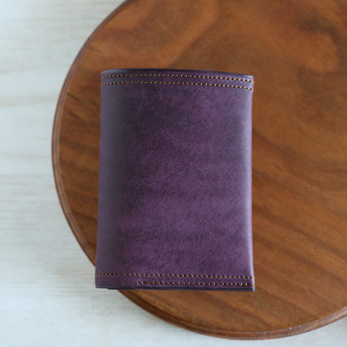 ハーフウォレット kururi（クルリ）プルーニャ【イタリアンレザー