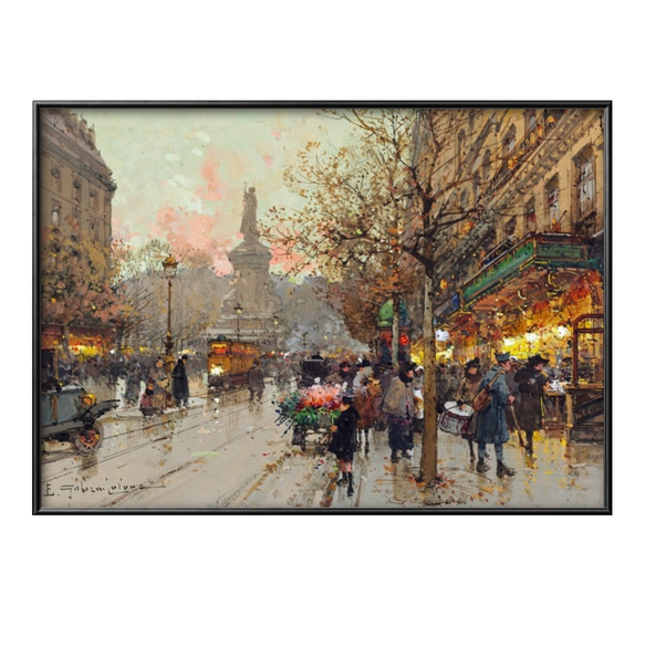 5356 ポスター 絵画 A3サイズ『ウジェーヌ・ガリエン＝ラルー』アート