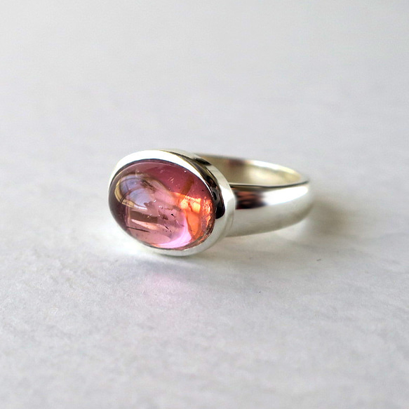 ピンクトルマリン リング pink tourmaline ring 2枚目の画像