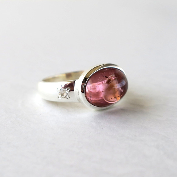 ピンクトルマリン リング pink tourmaline ring 1枚目の画像