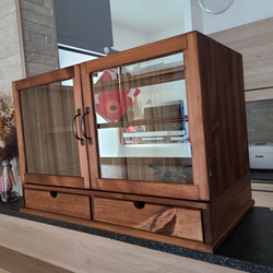 家具職人が作るレトロなブレッドケース ハンドメイド