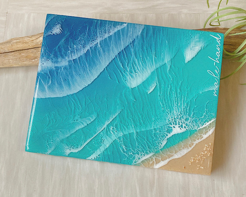 海アート ～海レジン～ その他アート ma.le-hand〜持ち運べる海