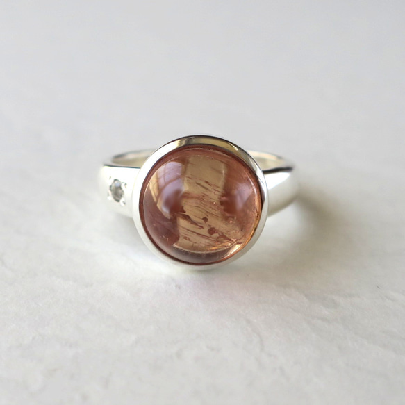 インペリアルトパーズ リング Imperial Topaz ring 1枚目の画像