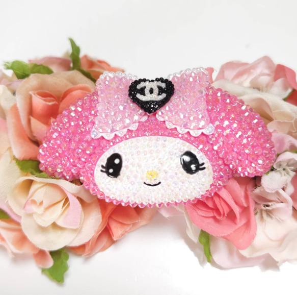 ☆マイメロちゃん♡ダイカットミニミラー♡オリジナルハンドメイド