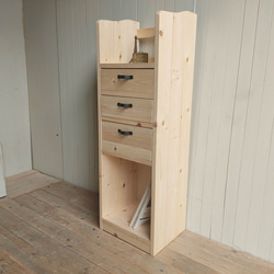 買付け - ☆オーダー可！○６パタパタ扉キャビネットウォルナット天然