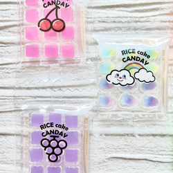 RICE cake CANDY packaged charm(ぶどう) 2枚目の画像