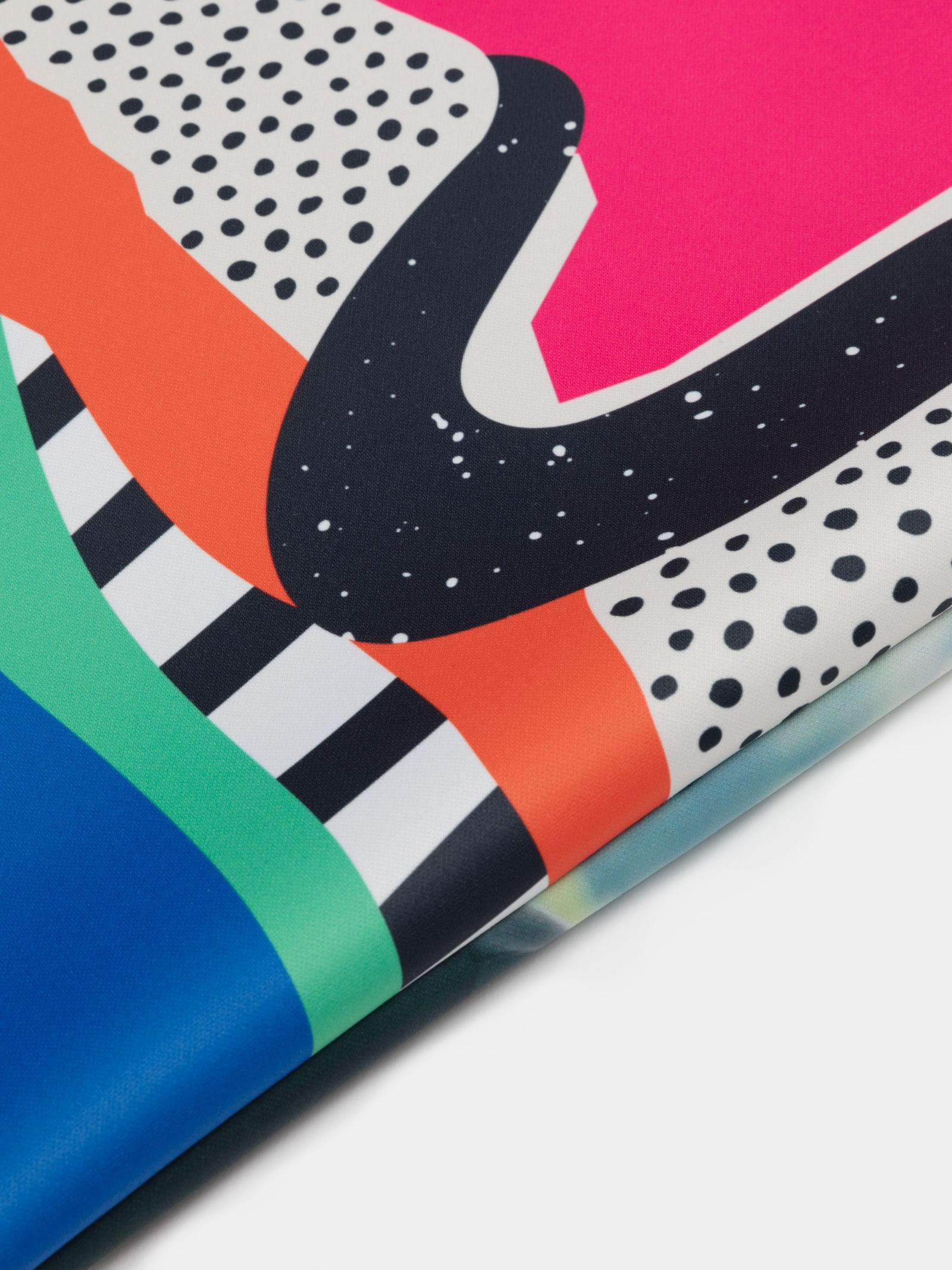 宝石や鉱石のように輝く北欧のカラフルで色鮮やかな花柄や蒼い背景が上品でお洒落 キャンバストートバッグ