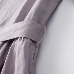 １枚で着れる【薄紫ワンピース】 ﻿大人カジュアルワンピース、夏 5枚目の画像