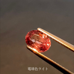 マラヤガーネット　カラーチェンジ　ルース　1.101ct ガーネット　宝石　GEM パイロープ スペサルティン 5枚目の画像