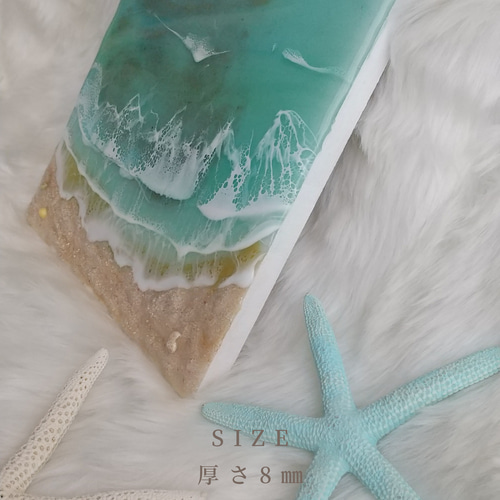 海レジン 海レジンアート アート ハワイ インテリア 絵画