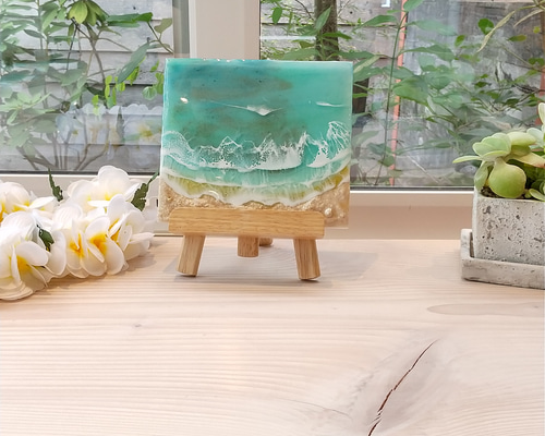 海レジン 海レジンアート アート ハワイ インテリア 絵画