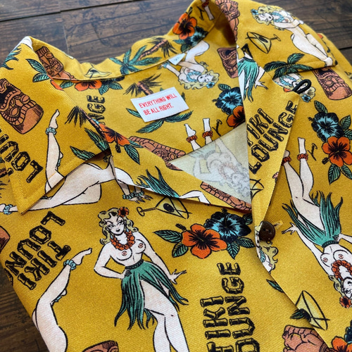 TIKI LOUNGE アロハシャツ / ALOHA SHIRT -ART WORK BY GUMMY 沖縄