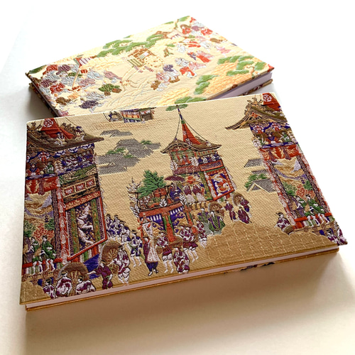 鉾』 B5見開き御朱印帳 見開き御朱印帳 金襴織物御朱印帳 六丁織 鉾