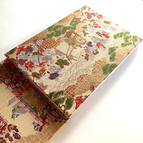 鉾』 B5見開き御朱印帳 見開き御朱印帳 金襴織物御朱印帳 六丁織 鉾