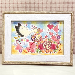 子宝祈願の絵～パステル画～ 雑貨・その他 ささら優（ゆう