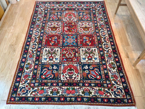 [部落地毯博覽會 45% OFF] 波斯地毯 Bakhtiari 195x140cm 羊毛華麗 NT14098 第4張的照片
