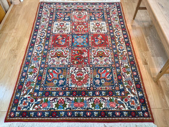 [部落地毯博覽會 45% OFF] 波斯地毯 Bakhtiari 195x140cm 羊毛華麗 NT14098 第5張的照片