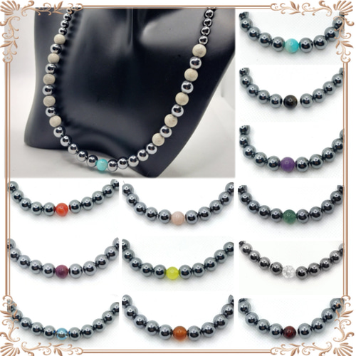 Amazon | [GOLD STONE] テラヘルツ 緑色 北投石 ネックレス 本物
