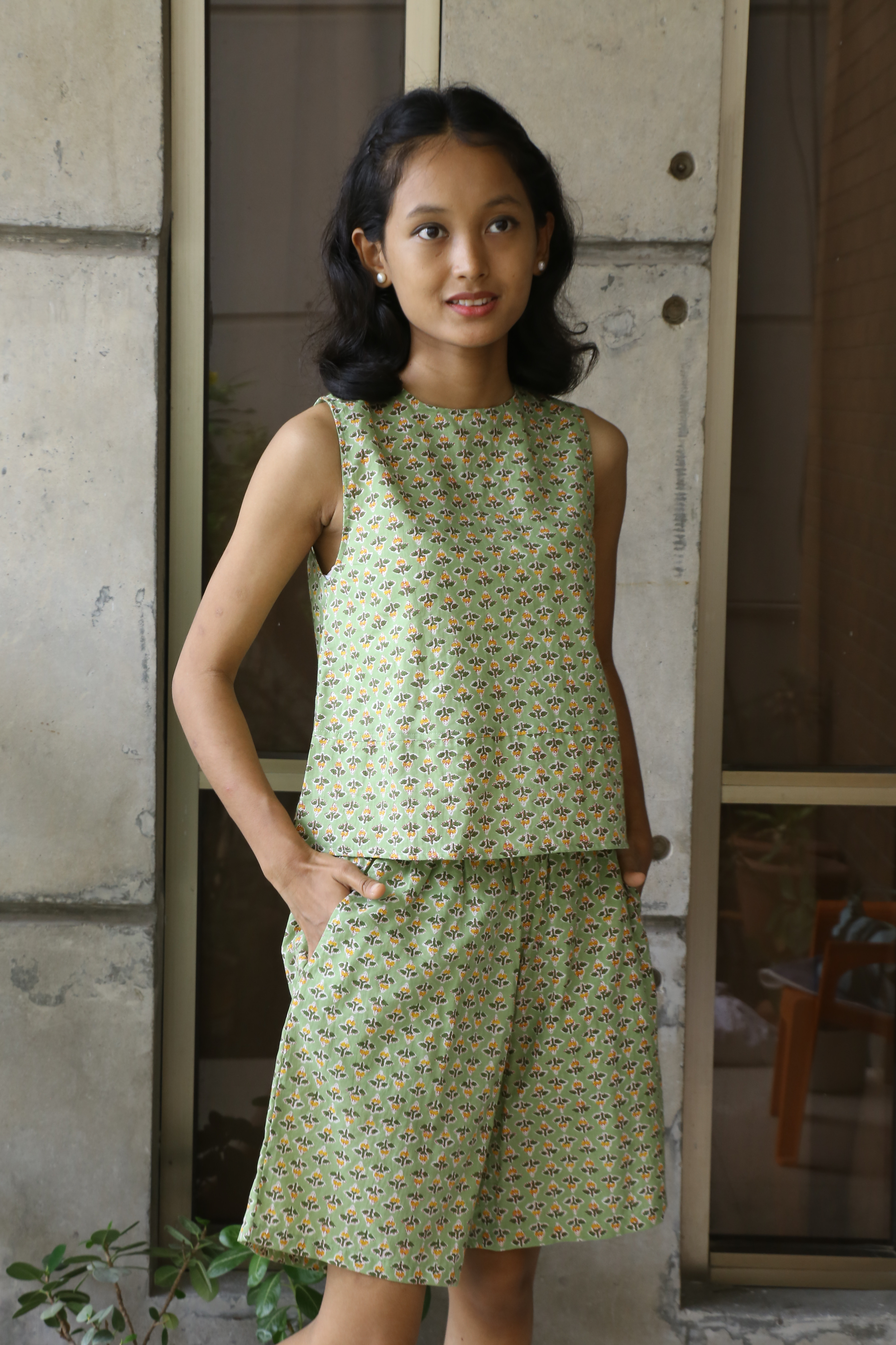 インド綿セットアップ