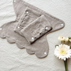 ピッタリサイズで受注製作】両面ポケット付！抱っこ紐カバーセット【首