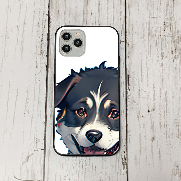 iphoneケース1-3-26 iphone 強化ガラス 犬・いぬ・ワンちゃん 箱10 かわいい アイフォン iface 1枚目の画像