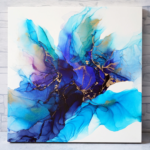 送料無料】水神の舞 #04✴︎インテリアアート 絵画 IMPROVE ARTWORK