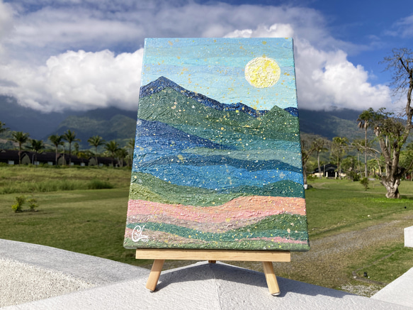 山脈繪畫 《走向群山7》 mountain painting " Head To The Mountains 7" 第7張的照片