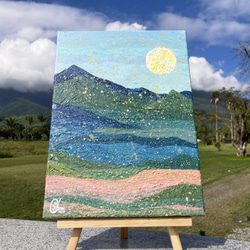 山脈繪畫 《走向群山7》 mountain painting " Head To The Mountains 7" 第6張的照片