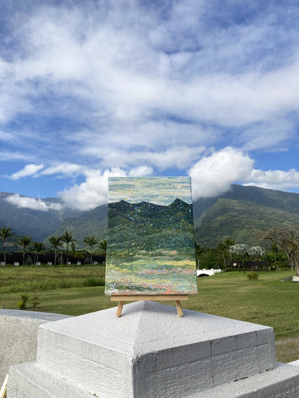 山脈繪畫 《走向群山8》 mountain painting " Head To The Mountains 8" 第8張的照片