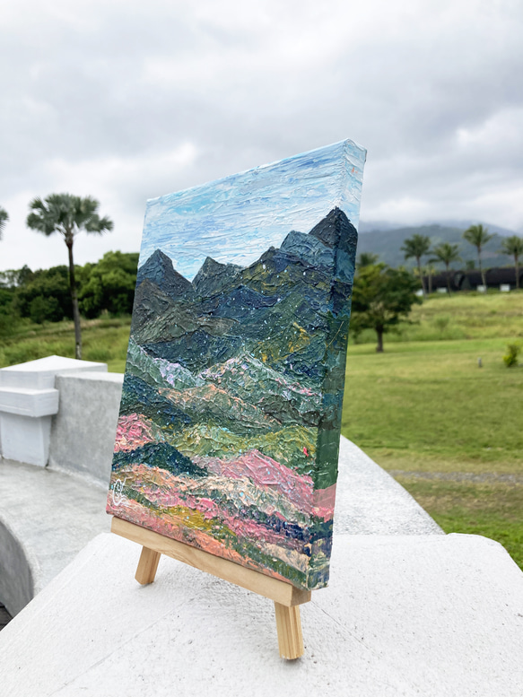 訂製繪畫 《走向群山10》 mountain painting " Head To The Mountains 10" 第8張的照片