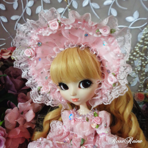 ☆サマーセール☆ロリータロマンス ラブリーピンクの薔薇の花薗8