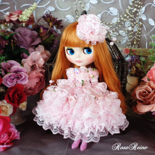 YUKI TORII パールとお花の　可愛い　姫系　プリンセス　ドレス YUKI TORII パールとお花の可愛い姫系プリンセスドレス